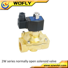High frequency and high speed 220v dc normally open solenoid valve